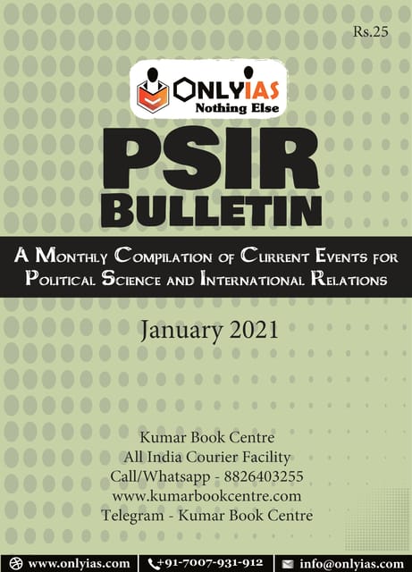 Only IAS PSIR Bulletin - January 2021 - [PRINTED]