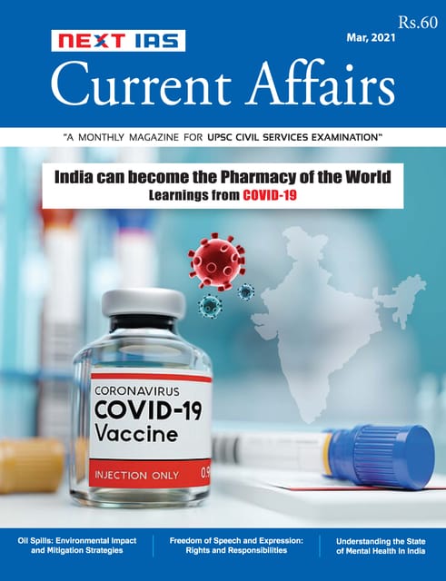 Next IAS Monthly Current Affairs - March 2021 - [PRINTED]