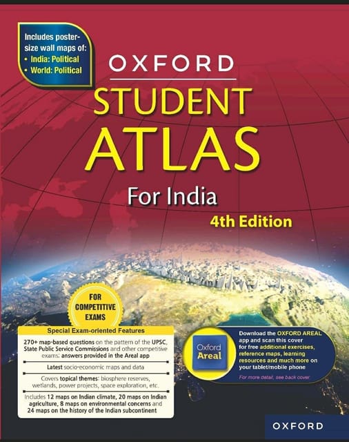 Oxford Student Atlas For India (4th Edition) - Oxford