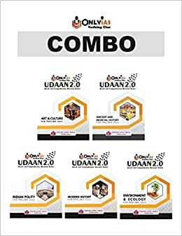 UDAAN 2.0 Series | 5 Books COMBO | MODERN HISTORY, ANCIENT AND MEDIEVAL HISTORY, INDIAN POLITY, ART & CULTURE,ENVIRONMENT & ECOLOGY Knowledge India Publication | UPSC | Civil Services Exam | State PCS Exams | UPPSC BPSC UKPSC MPPSC