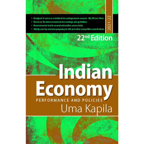 Indian Economy Performance and Policies (22st Edition) - Uma Kapila - Academic