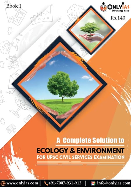 Ecology & Environment - General Studies GS Printed Notes 2022 - Only IAS - [B/W PRINTOUT]
