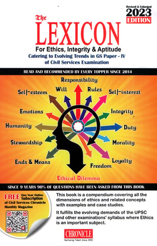 Lexicon for Ethics, Integrity & Aptitude (2023 Revised Edition) - Chronicle