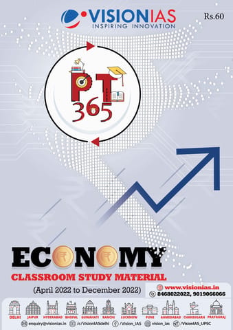 Economy - Vision IAS PT 365 2023 - [B/W PRINTOUT]