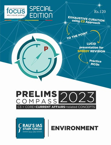 Environment - Rau's IAS Prelims Compass 2023 - [B/W PRINTOUT]