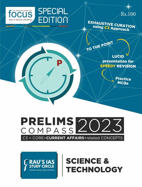 Science & Technology - Rau's IAS Prelims Compass 2023 - [B/W PRINTOUT]