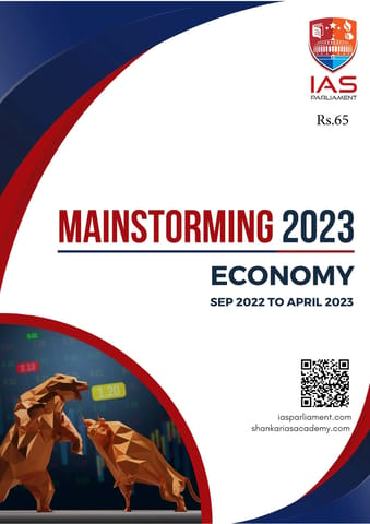 Economy - Shankar IAS Mainstorming 2023 - [B/W PRINTOUT]