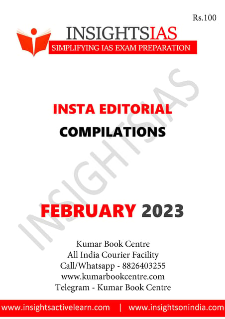 February 2023 - Insights on India Editorial - [B/W PRINTOUT]