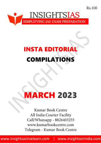 March 2023 - Insights on India Editorial - [B/W PRINTOUT]