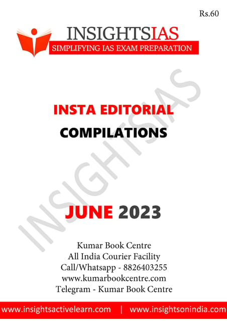 June 2023 - Insights on India Editorial - [B/W PRINTOUT]