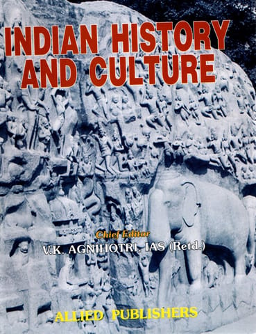 Indian History And Culture Paperback letest Edition  2023 by VK AGNHOTRI (Author)