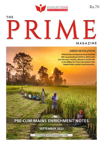 September 2023 - PRIME Magazine Insights on India - [B/W PRINTOUT]
