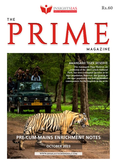 October 2023 - PRIME Magazine Insights on India - [B/W PRINTOUT]