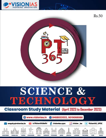 Science & Technology - Vision IAS PT 365 2024 - [B/W PRINTOUT]