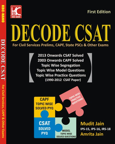 Decode CSAT | For Civil Services Prelims, CAPF, State PSCs & Other Exams | Mudit Jain, IRS & Amrita Jain | KBC Nano (24-012)