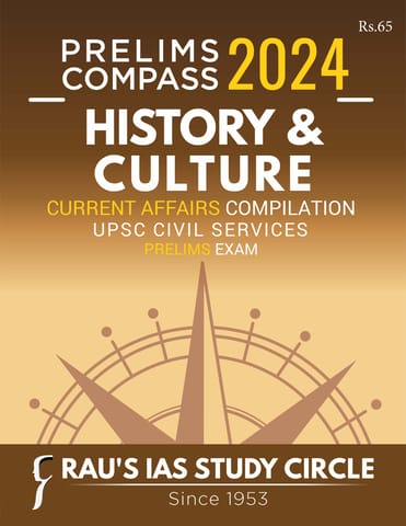 History & Culture - Rau's IAS Prelims Compass 2024 - [B/W PRINTOUT]
