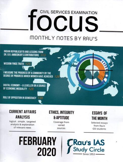Focus Monthly Notes - February 2020 - Rau's IAS