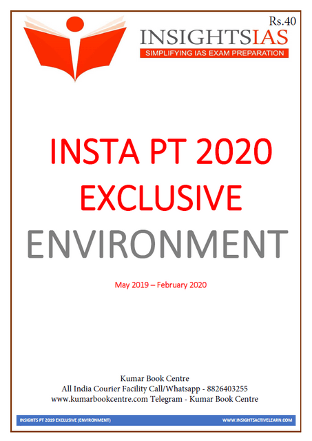 Insights on India PT Exclusive 2020 - Environment - [PRINTED]