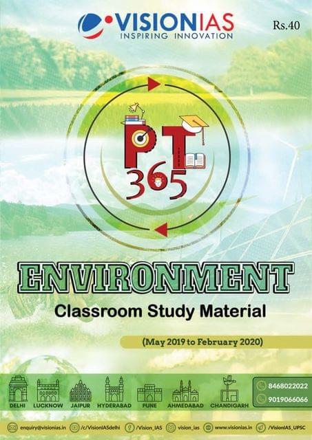 Vision IAS PT 365 2020 - Environment - [PRINTED]