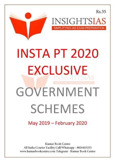 Insights on India PT Exclusive 2020 - Government Schemes - [PRINTED]
