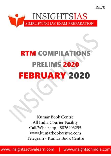 Insights on India Revision Through MCQs (RTM) - February 2020 - [PRINTED]