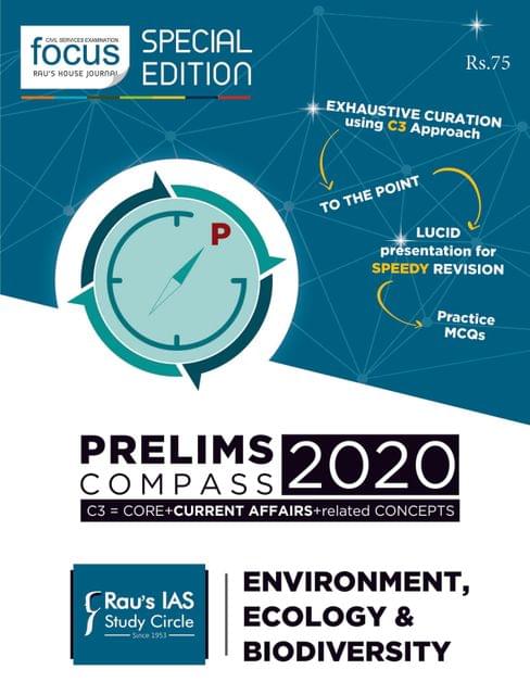 Rau's IAS Prelims Compass 2020 - Environment, Ecology & Biodiversity - [PRINTED]