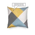 Greek Key Pattern Embroidered Cushion Cover