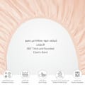 360° Elasticated  Fitted Sheet Set 1 Piece King Peach