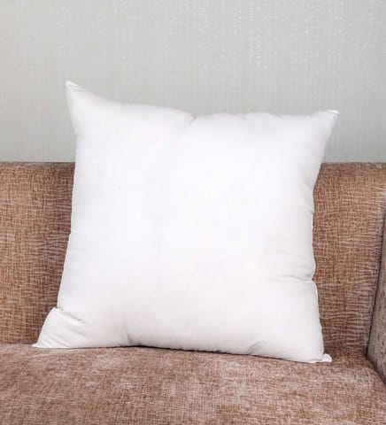 Cushion Insert: 1-Piece 45x45 cm inch Soft Brushed Microfiber Throw Pillow Insert, Perfect Support Ideal For Sofas, Chair and Couch