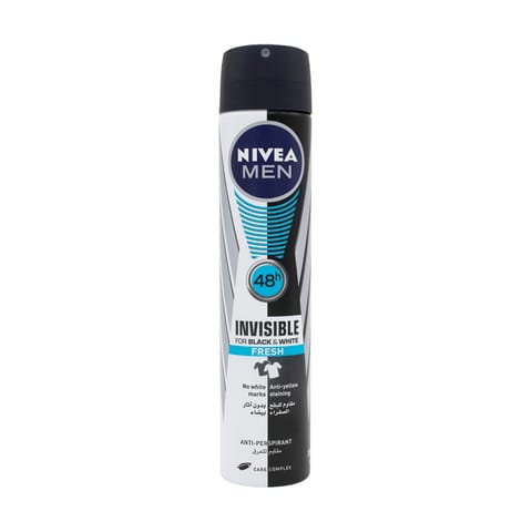 Invisible Black &White Deodorant Spray Fresh 200Ml