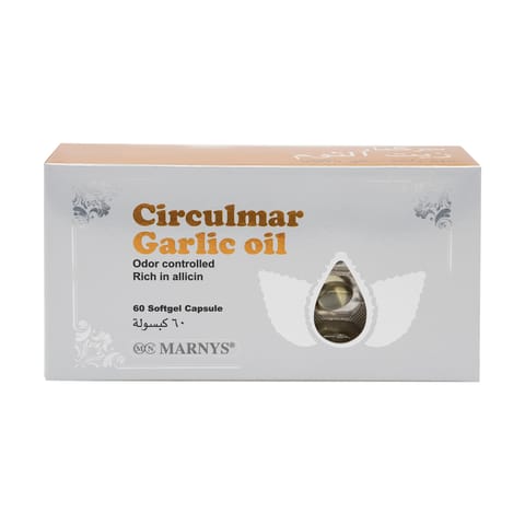 Circulmar Garlic Oil 60 Capsules