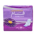 Women Napkins, Maxi Super With Wings, 30 Pads