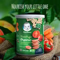 Organic Nutripuffs Tomato & Carrot 35G Can