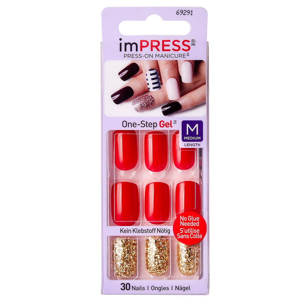 Impress Press-On Manicure False Nails - BIPAM14 Break Dawn