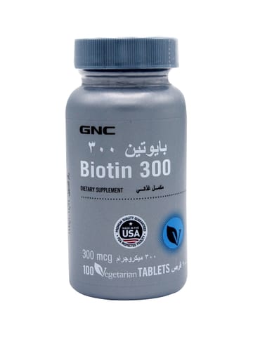 Biotin 300 Mcg 100 Tablets