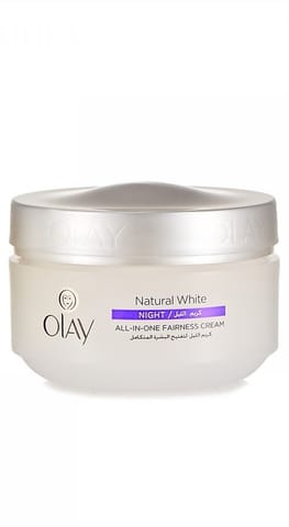 Natural White Night Cream 50Gm