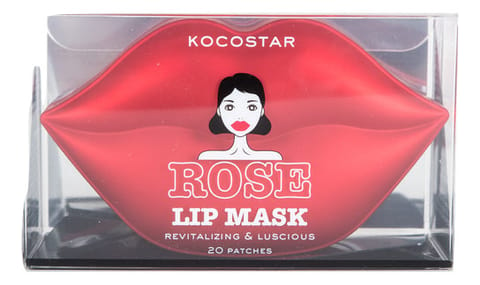 Lip Mask Rose-Revitalizing & Luscious - 20 Pcs