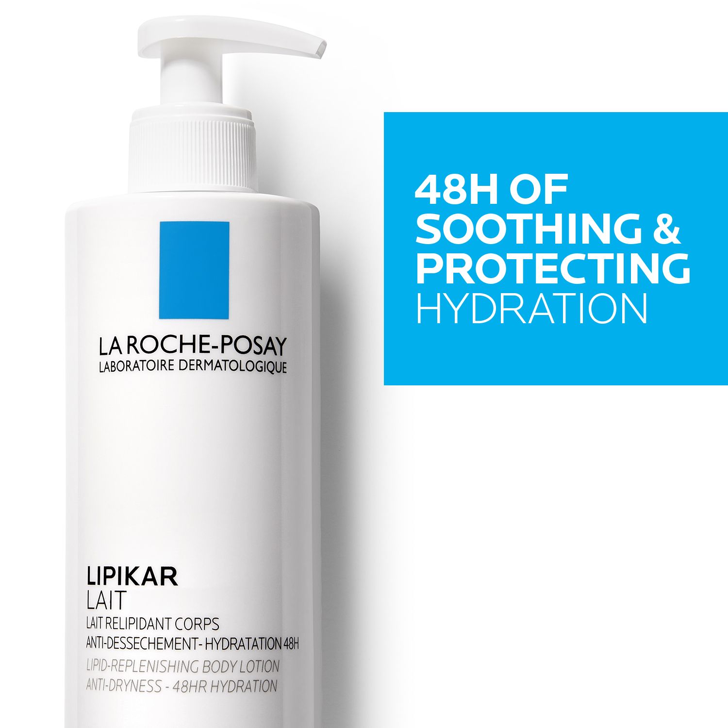 Lipikar Lait 48hr Lipid-Replenishing Anti-dryness Body Milk 400ml