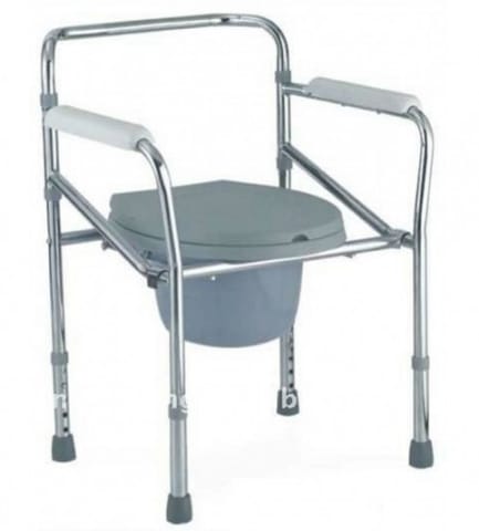 Toilet Chair  Without Wheel FS