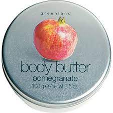 body butter 100ml, pomegranate