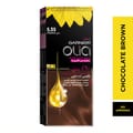 Olia, 5.35 Chocolate Brown, No Ammonia Permanent Haircolor, with 60% Oils
