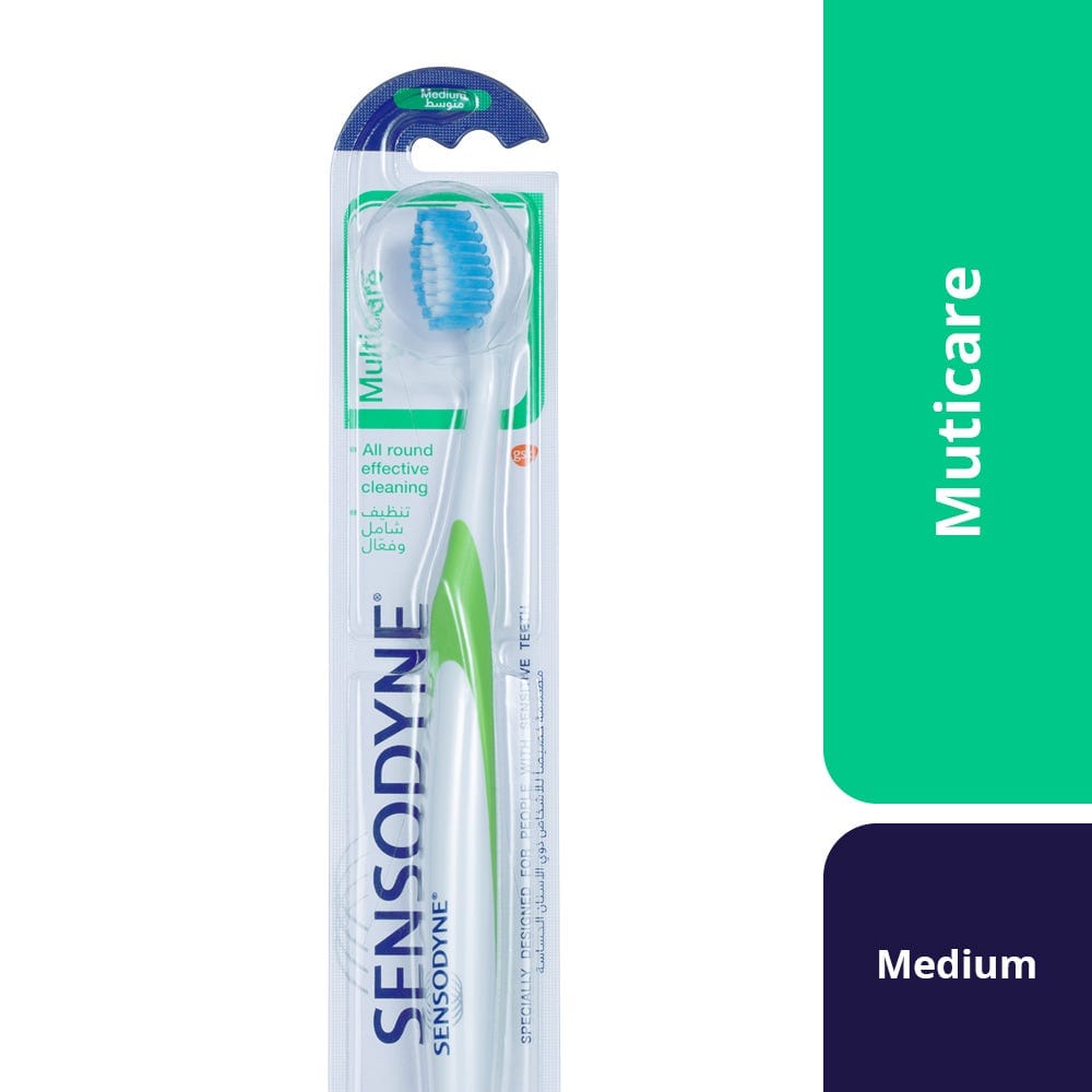 Multi Care Toothbrush Medium 1+1