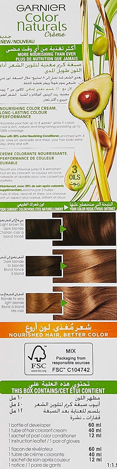 Hair Color Naturals 7 Blonde 110Ml