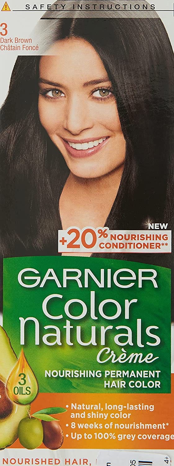 Hair Color Naturals 3 Dark Brown 110Ml