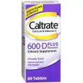 Caltrate 600+D3 Plus Minerals 60 Tablets.