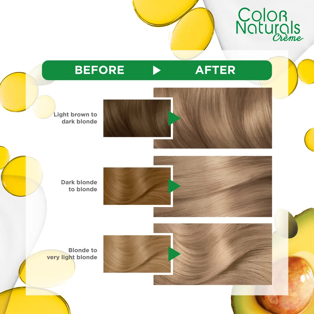 Hair Color Naturals 8.1 Light Blonde