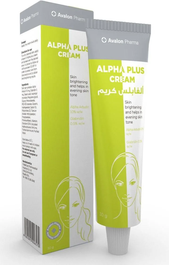 AVALON Alpha Plus Cream 30Gm