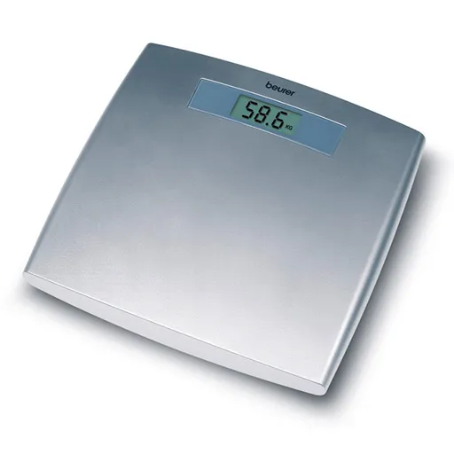 ميزان لقياس الوزن بلون فضي موديل PS 07