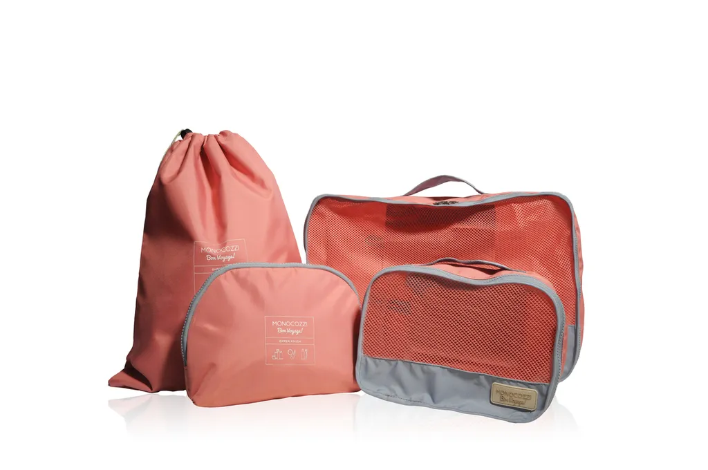 Coral 4 In 1 Travel Bags Set