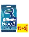 Blue 2 Plus 3 Disposable Razors Pack Of 15+5